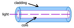 inside single-mode fiber optic