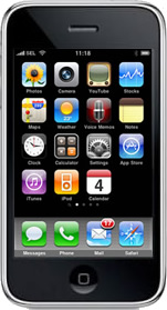 iPhone 3G home screen